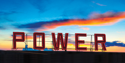 El Paso Electric's Power Station Sign