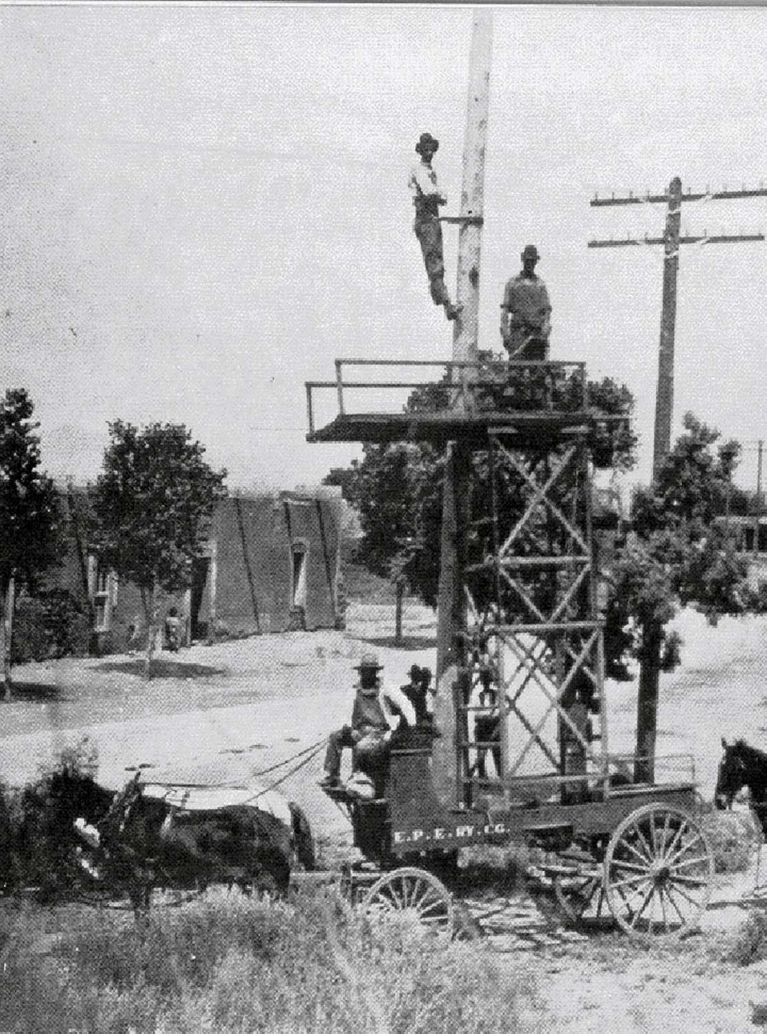 El Paso Electric Railway founding, 1901