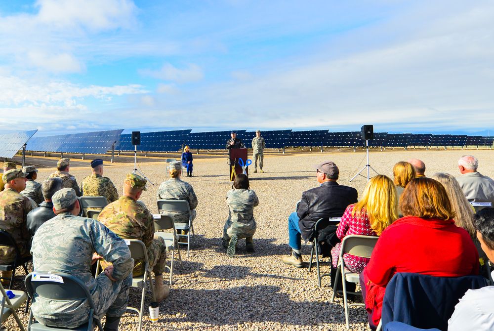 U.S. Air Force joins El Paso Electric to Launch New Solar Facility at Holloman