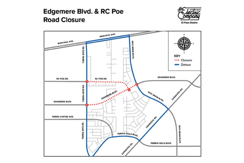 Road Closure: EPE to Conduct Work Along Edgemere Boulevard